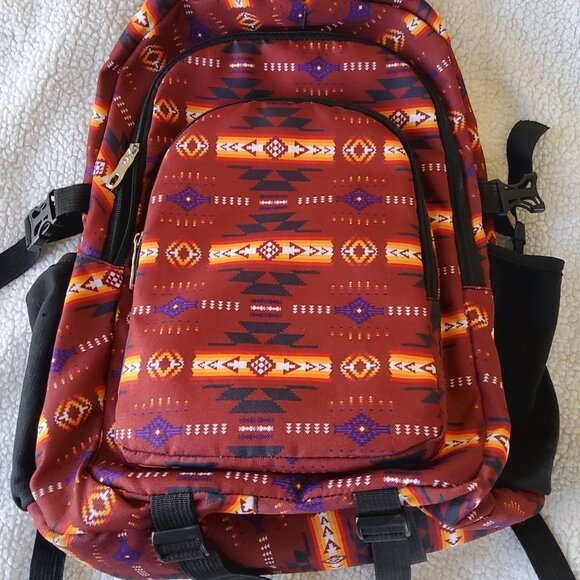 Native Print Utility Backpack - Picture 10 of 10